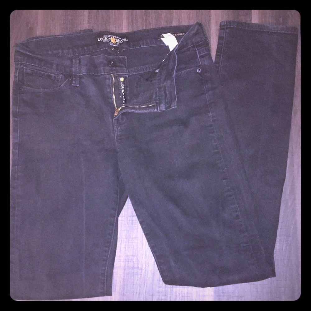 Lucky Brand Black Denim Jeans